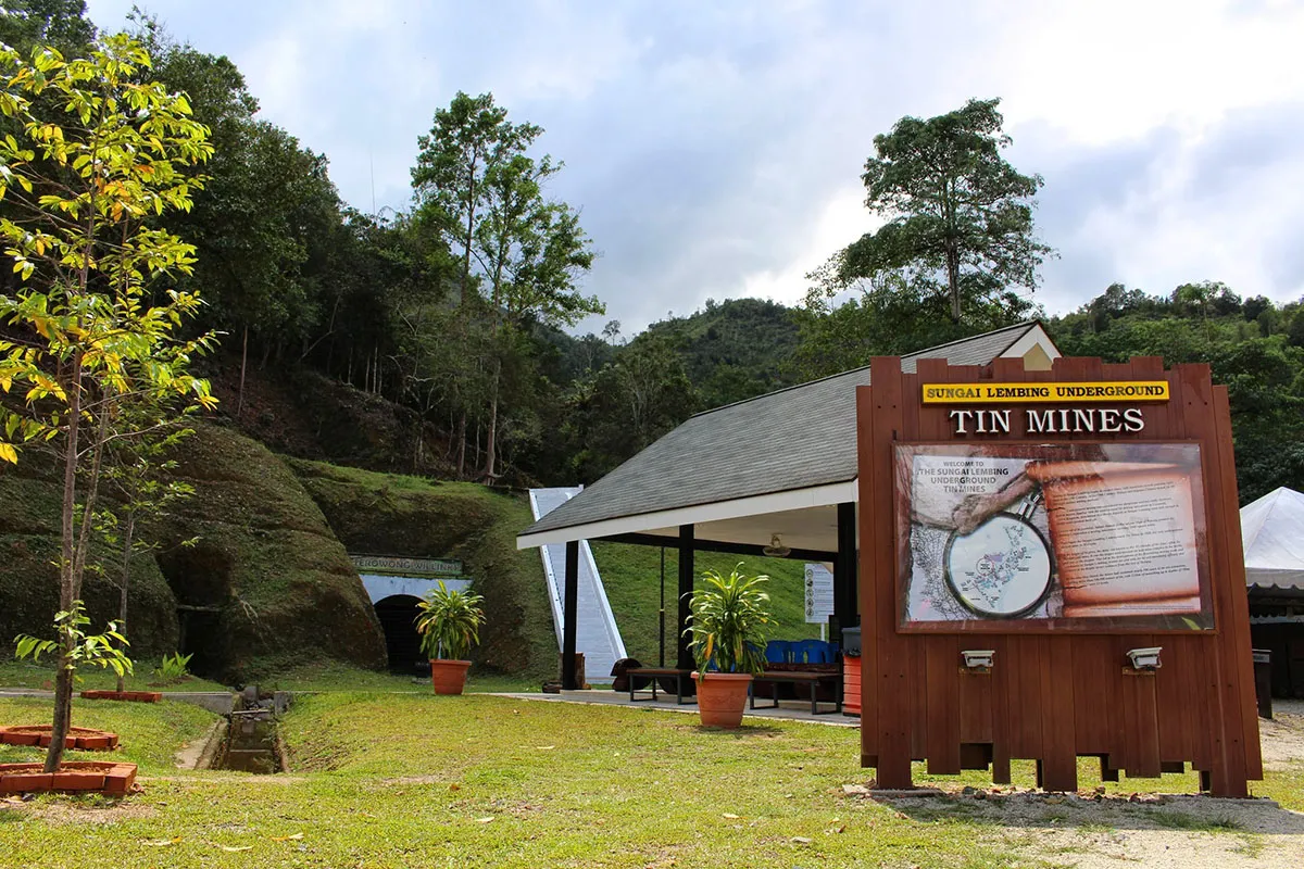 Sungai Lembing Tin Mine Tunnel