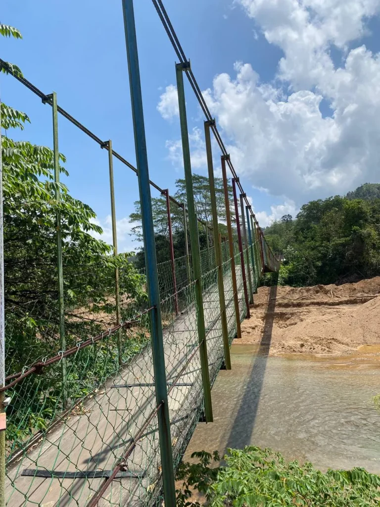 Hanging Bridge Kolong Pahat